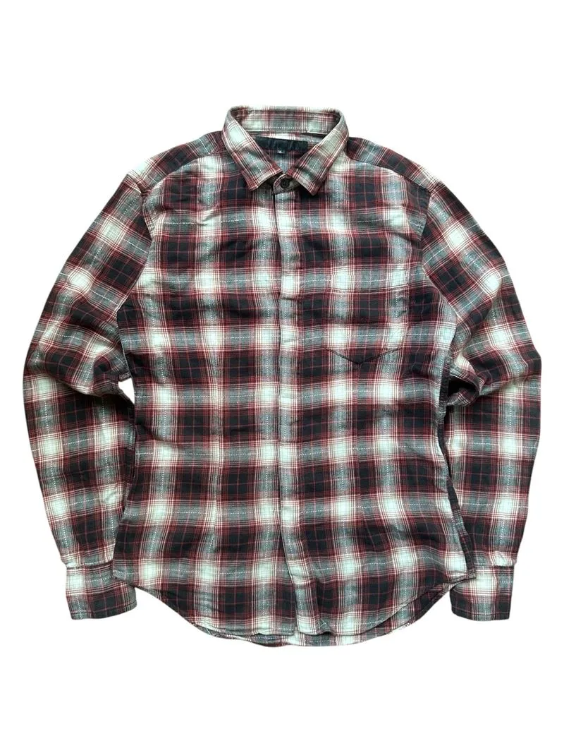 Vintage tornado mart plaid shirt kemeja lengan panjang  photo 1