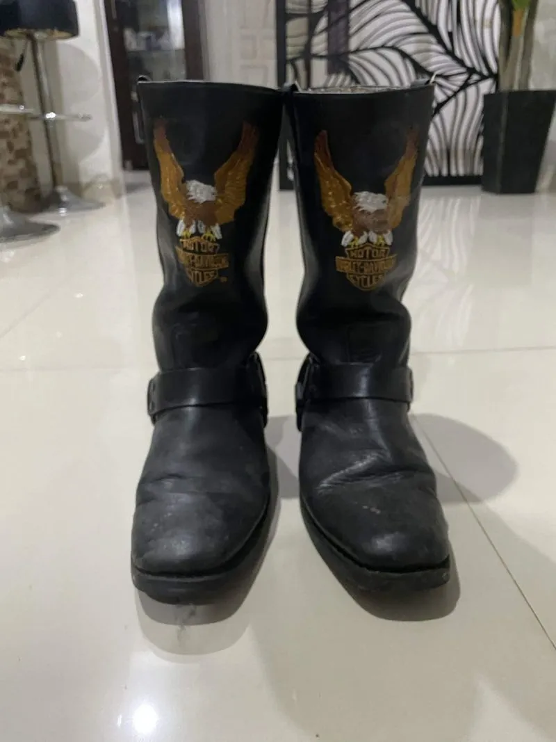 Harley davidson harness boots photo 1