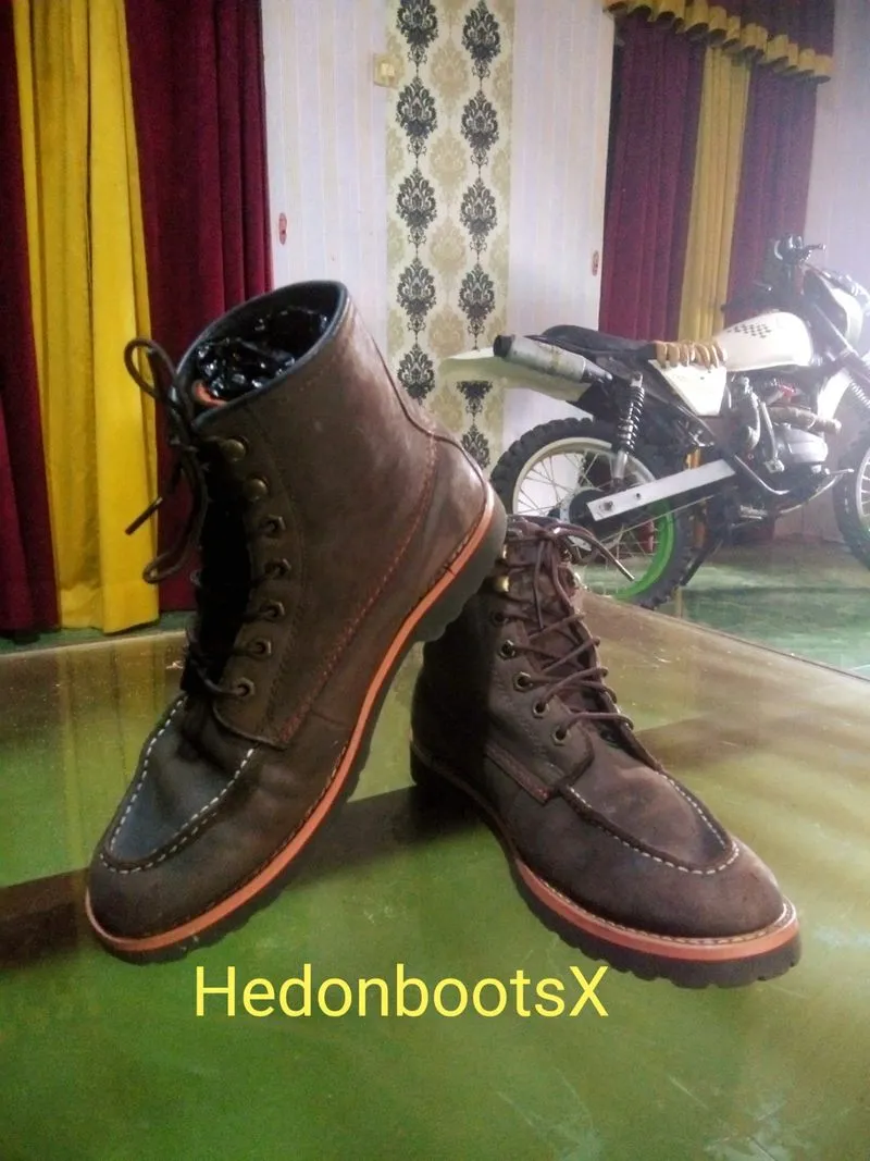 Vintage Hawke & Co Men's Harrison Work Boots photo 1