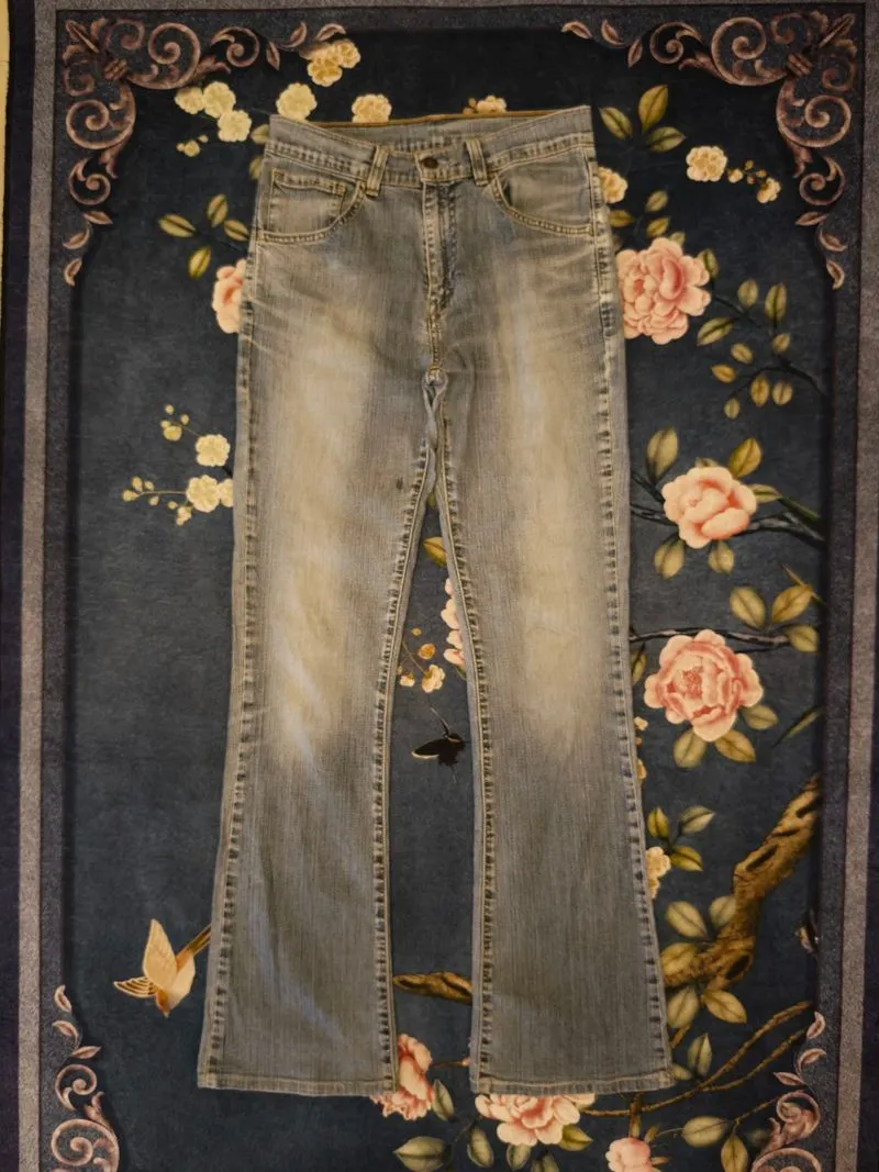 Levis bootcut blue wash photo 1