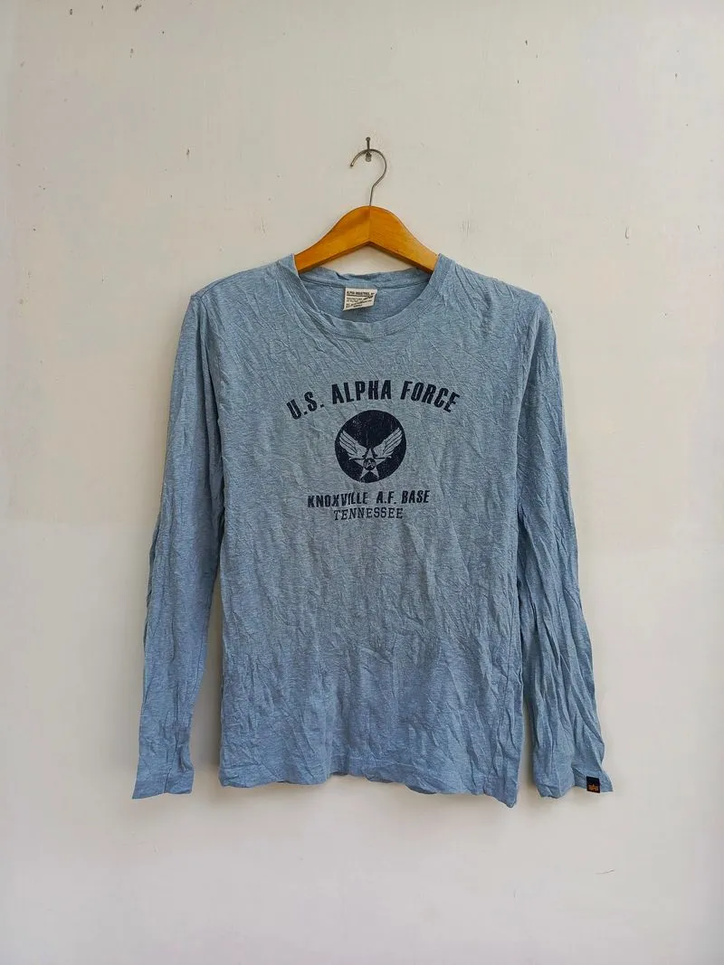 long sleeve alpha industries photo 1