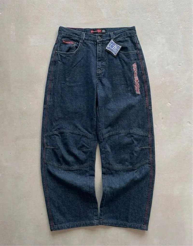 Y2K TTOWATTO LIMITED Skate Denim Barrel Pants photo 1