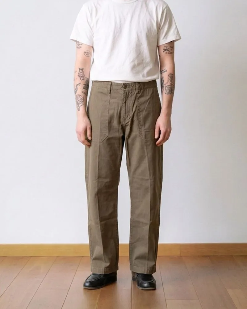 Second Narrow Vintage Casual Casual pants Pria tan brown photo 1