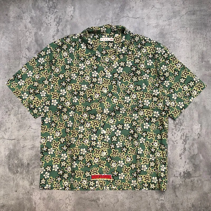 Uniqlo x Marni Open collar floral shirt photo 1