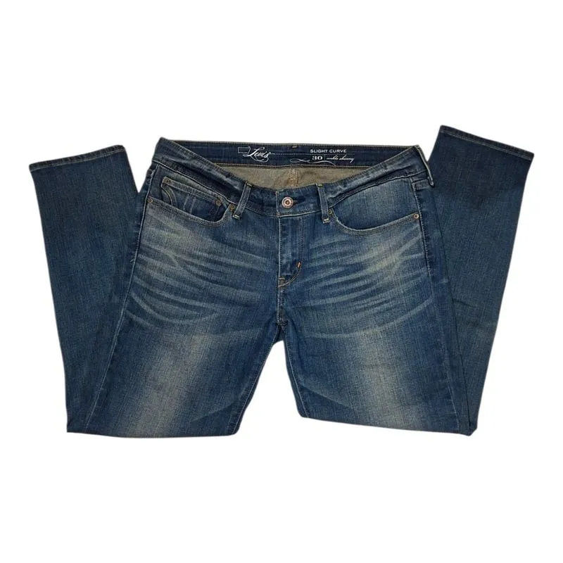 LEVIS 721 Ankle Skinny Jeans Size W30 L25 Ori  photo 1