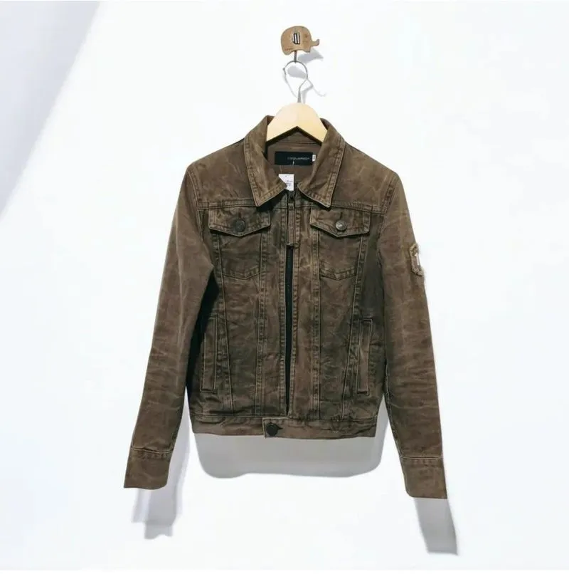 Dsquared² Denim Biker Jacket

- photo 1