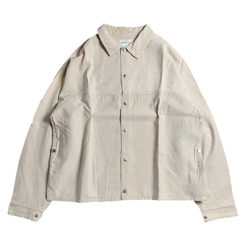 Lafudge Streetwear Windbreaker Pria cream photo 1