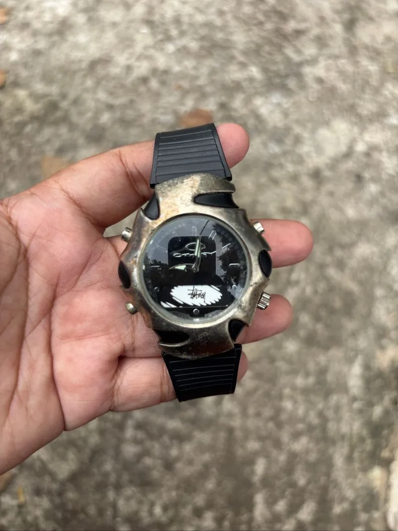 JAM TANGAN OAKLEY BLADE x STUSSY VINTAGE (2) photo 1