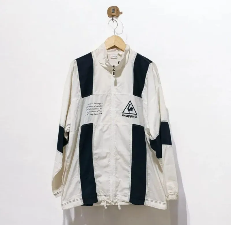 Le Coq Sportif White-Navy Sportswear Jacket photo 1