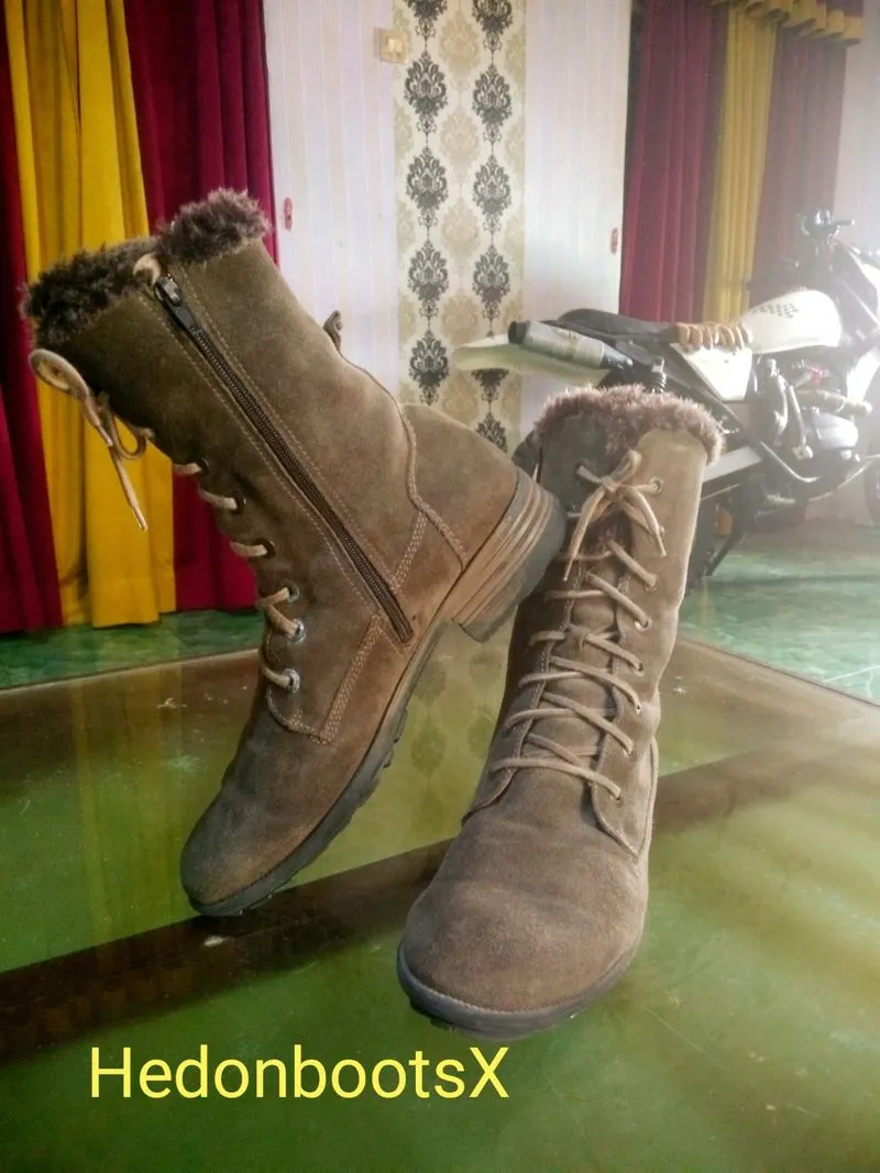 Vintage Josef Seibel Suede Sendra 93 Boots photo 1