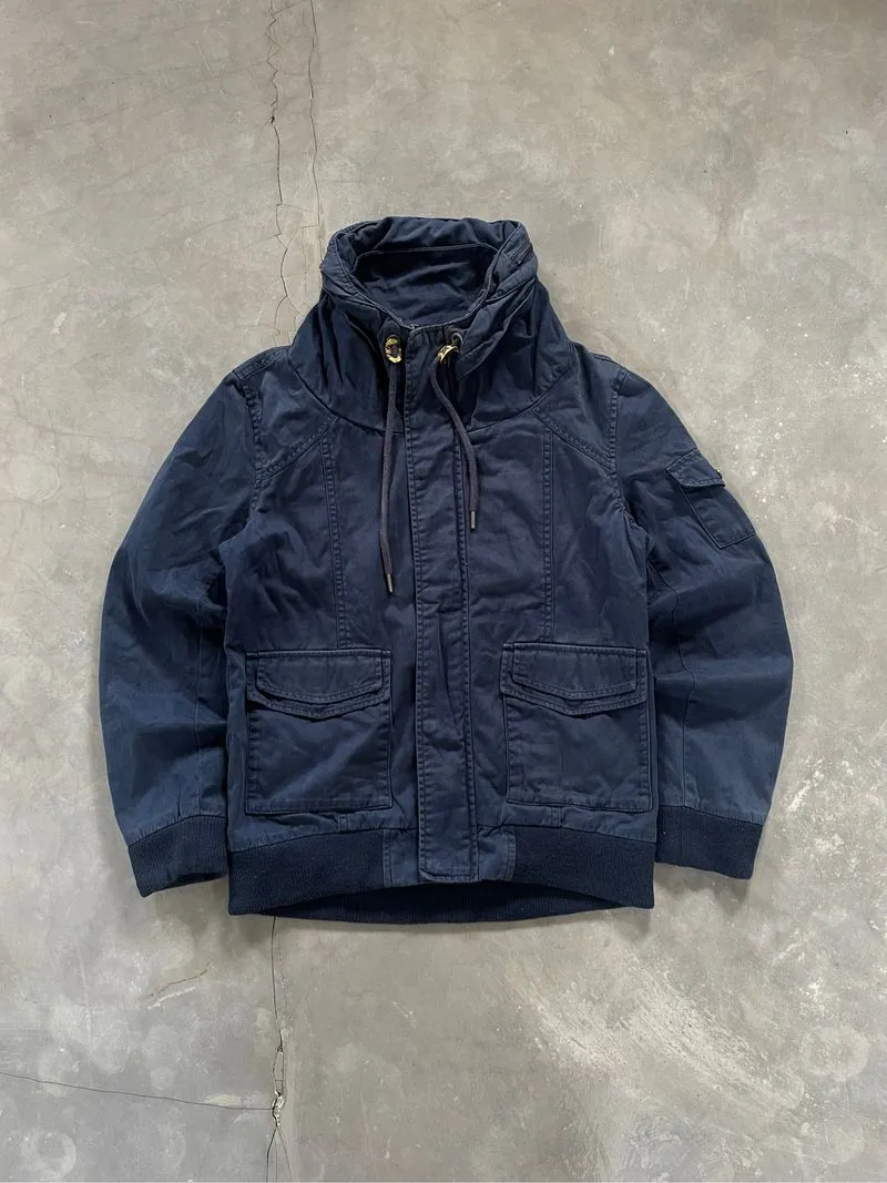 Y2k Grunge Emo Goth Omphalos Bono Military Jacket GOA Style photo 1
