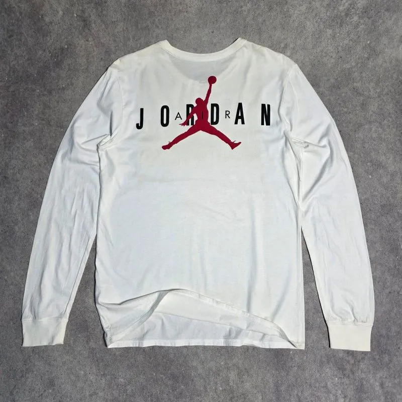 KAOS LONG SLEEVE AIR JORDAN JUMPMAN BIG LOGO ON THE BACK photo 1