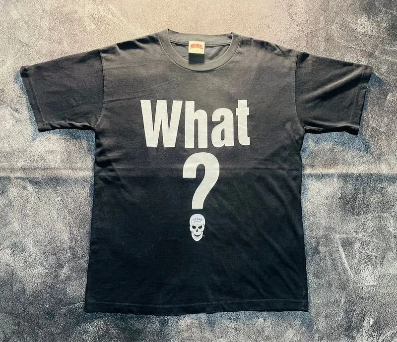 KAOS VINTAGE WWE/WWF WRESTLING STEVE AUSTIN STONE COLD “what photo 1