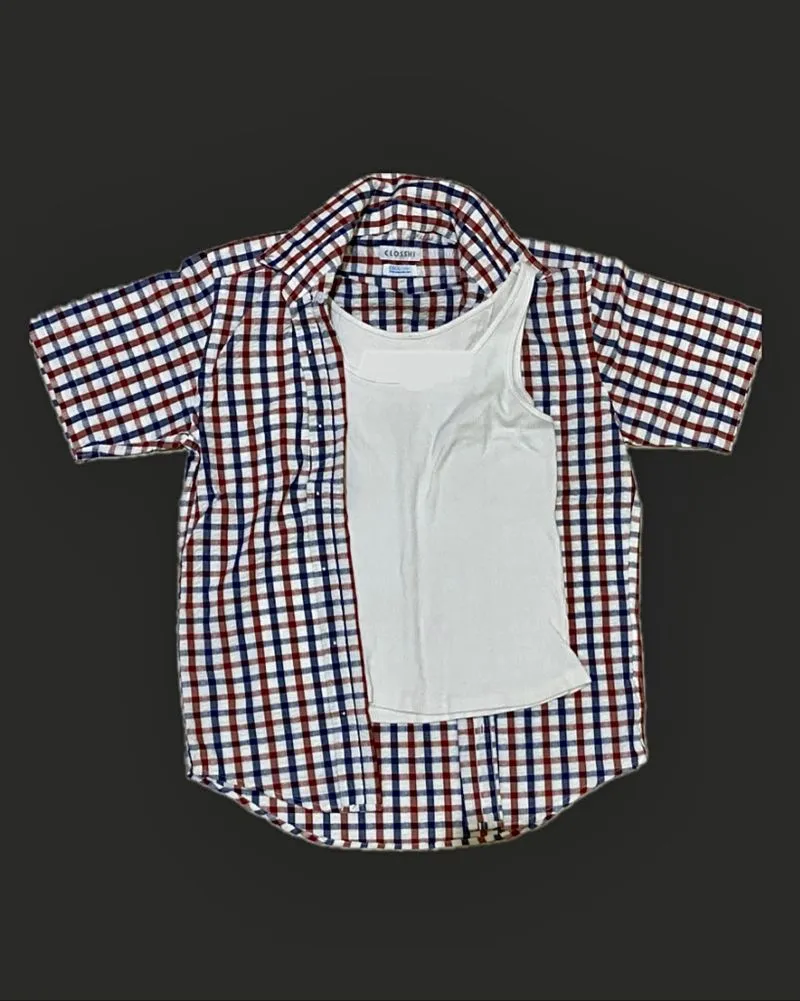  checkered shirt photo 1
