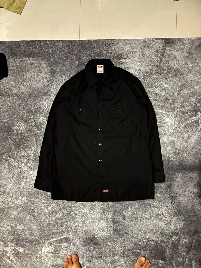 Dickies Casual Casual shirt Pria black photo 1