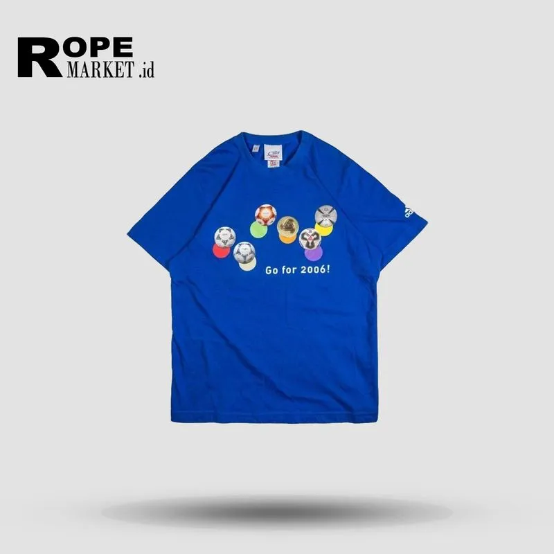 Vintage Tshirt Go for 2006 world cup by Kirin Adiddas photo 1