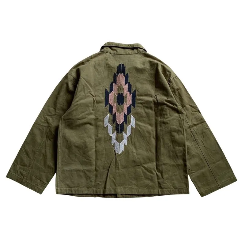 Chimayo Native Design Embroidery Overshirt photo 1