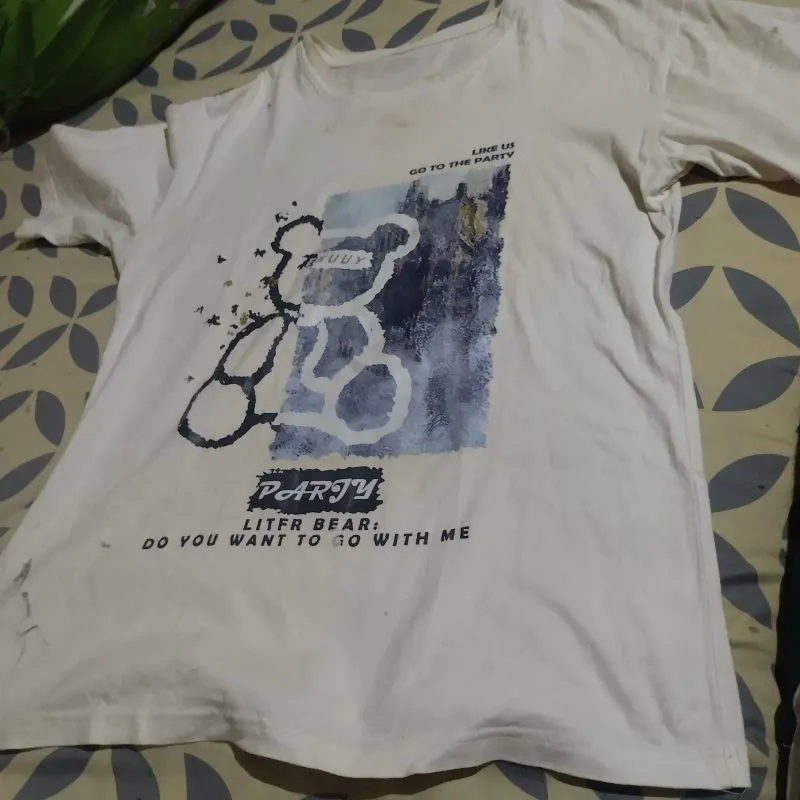 T-shirt Korean style wanita lokal brand Original photo 1