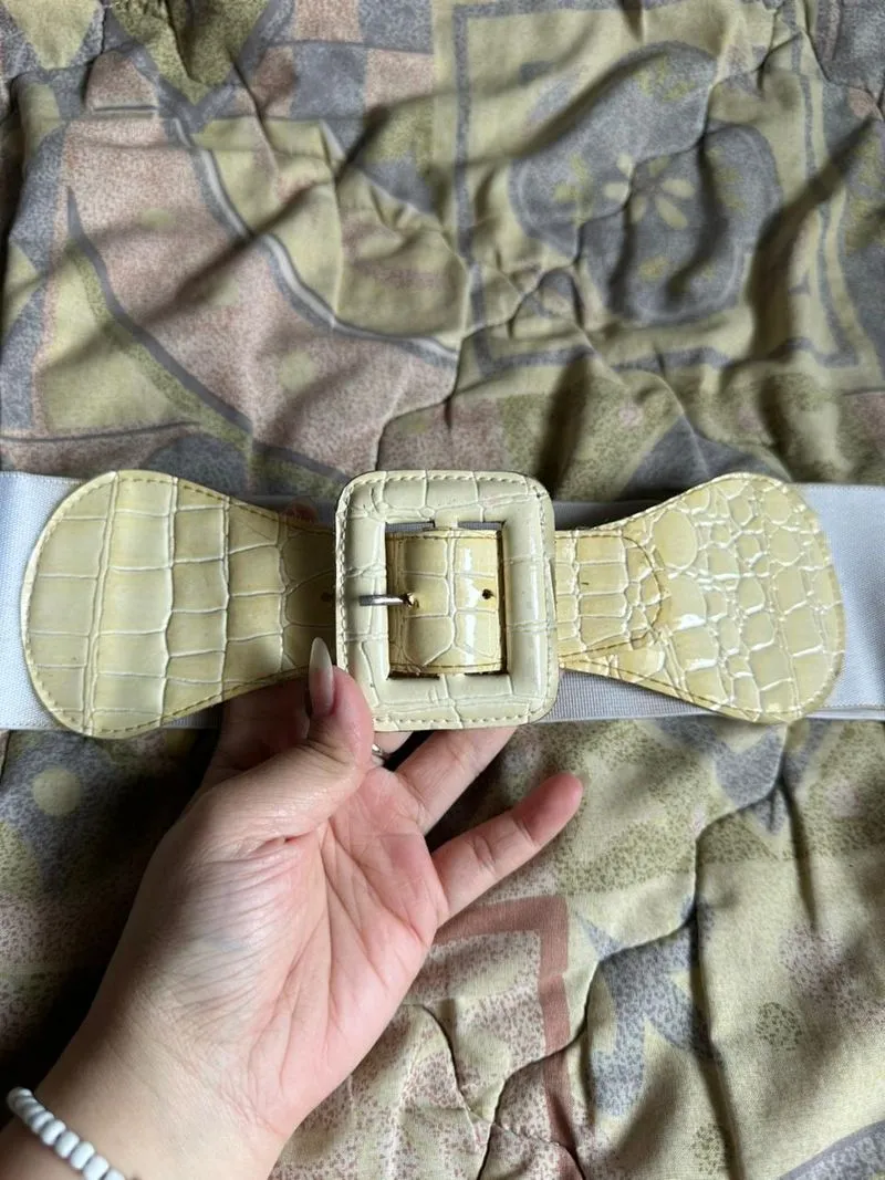 Ikat Pinggang Wanita Stretch Buckle Fashion photo 1