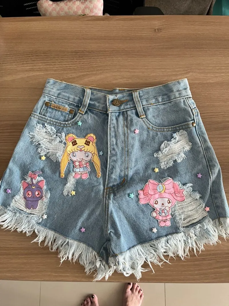 Celana denim sailormoon photo 1