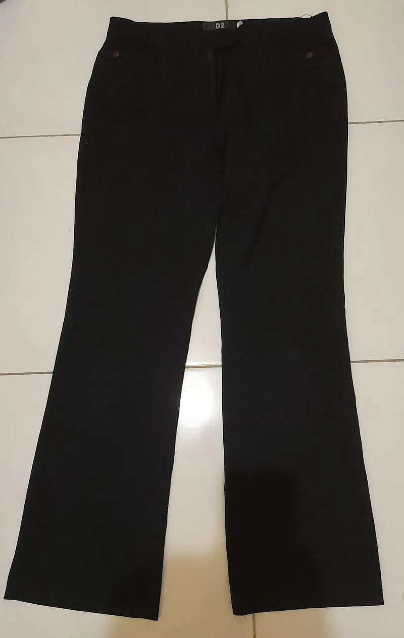Celana ngantor wanita warna hitam photo 1