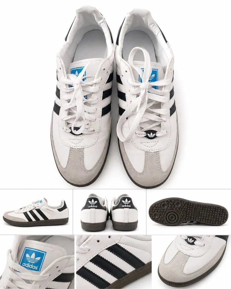 Adidas Samba White Black Gum photo 1