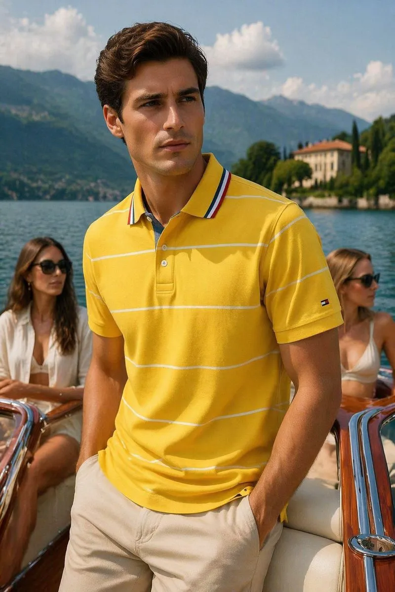 Tommy Hilfiger Stripe Polo Shirt photo 1