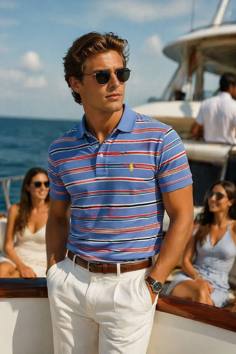 Polo Ralph Lauren Stripe Exclusive Polo Shirt photo 1