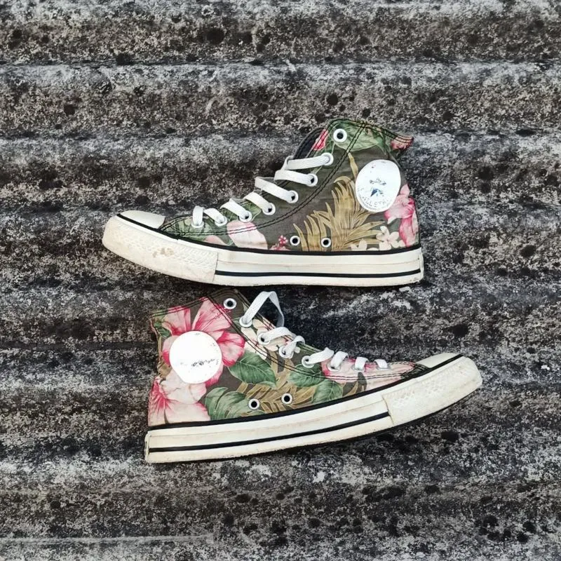 CONVERSE ALL STAR CHUCK VTG FLORAL photo 1