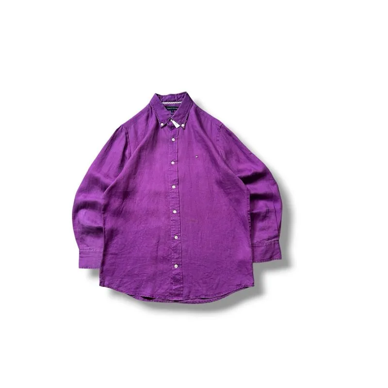 Linen Tommy Hilfiger Long sleeved Shirt / kemeja panjang  photo 1