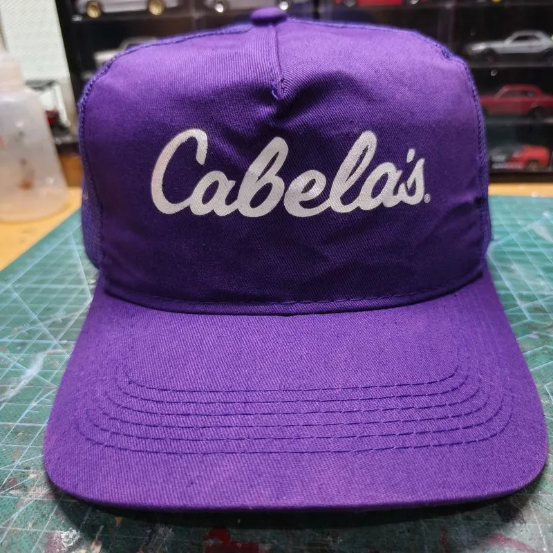 Topi trucker jaring Cabelas Tag bass pro shop photo 1