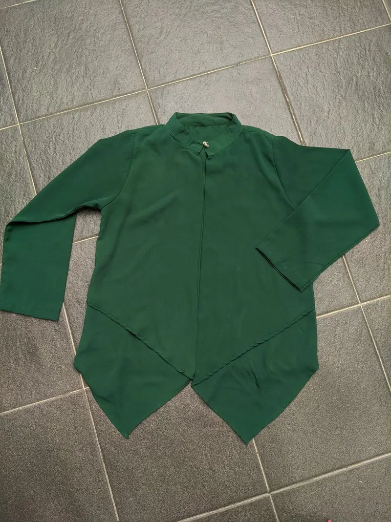 Casual Blouse Wanita green photo 1
