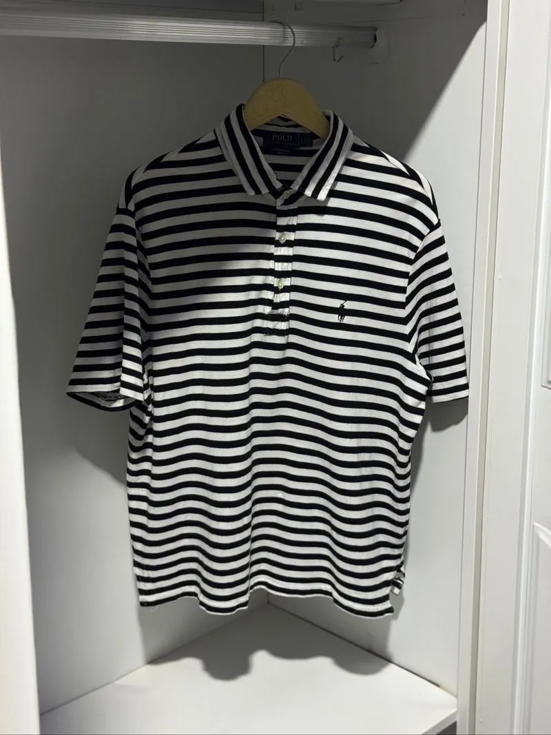 kaos kerah brand polo ralph lauren salur photo 1