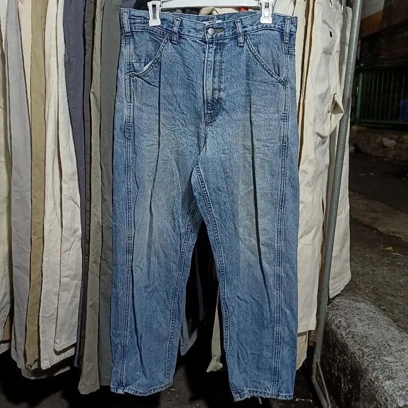 (34) Uniqlo Jeans Pants celana panjang Denim second preloved photo 1