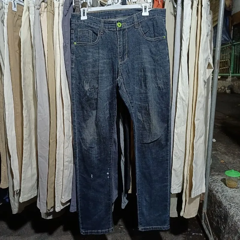(32/33) George Tommy Jeans Pants Celana panjang Denim second photo 1