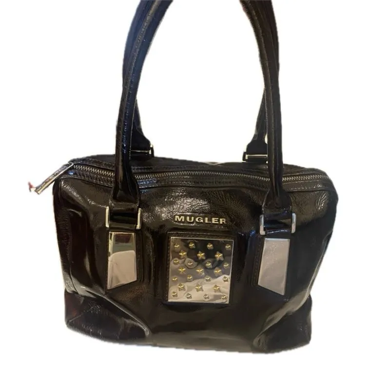 hand bags thierry mugler vintage leather photo 1