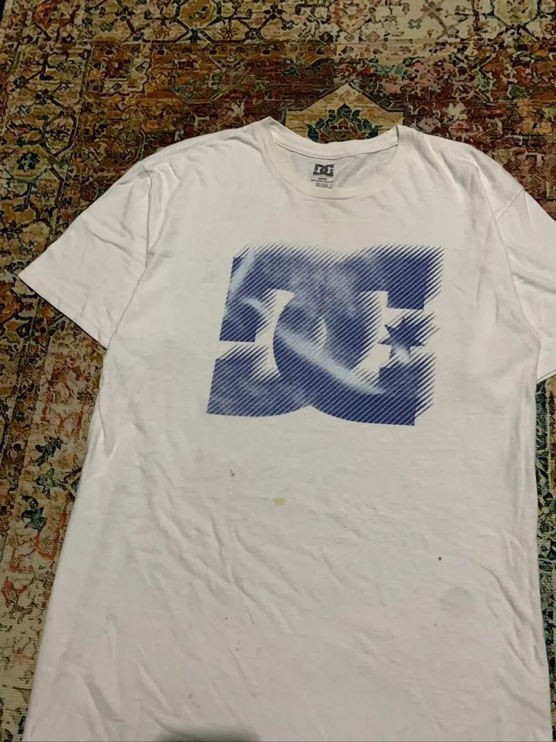 Tshirt DC Shoe Usa White photo 1