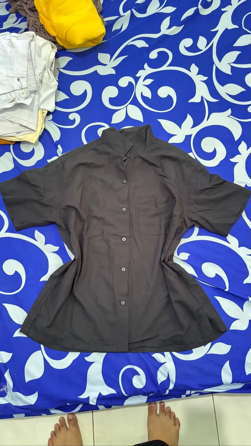kemeja lengan pendek, no brand photo 1