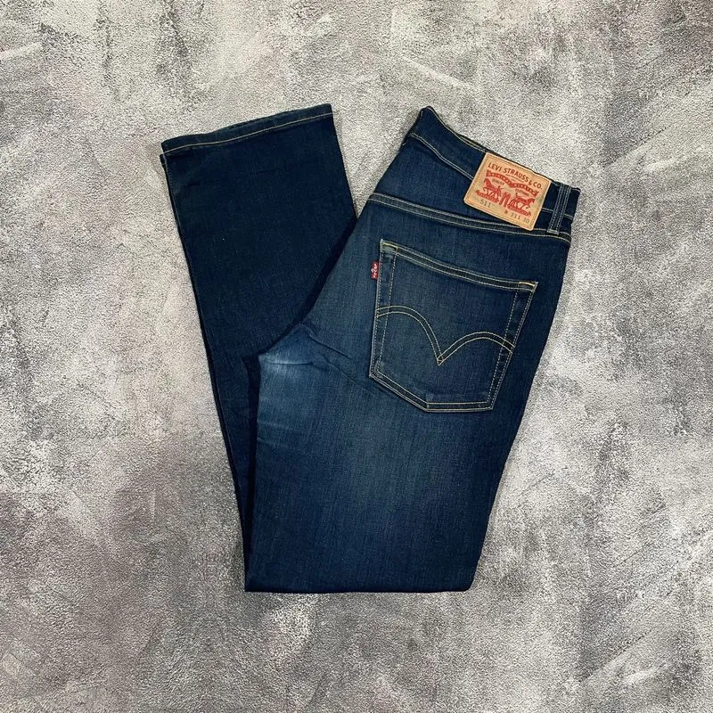 LEVI’S 511 slim fit blue jeans  photo 1