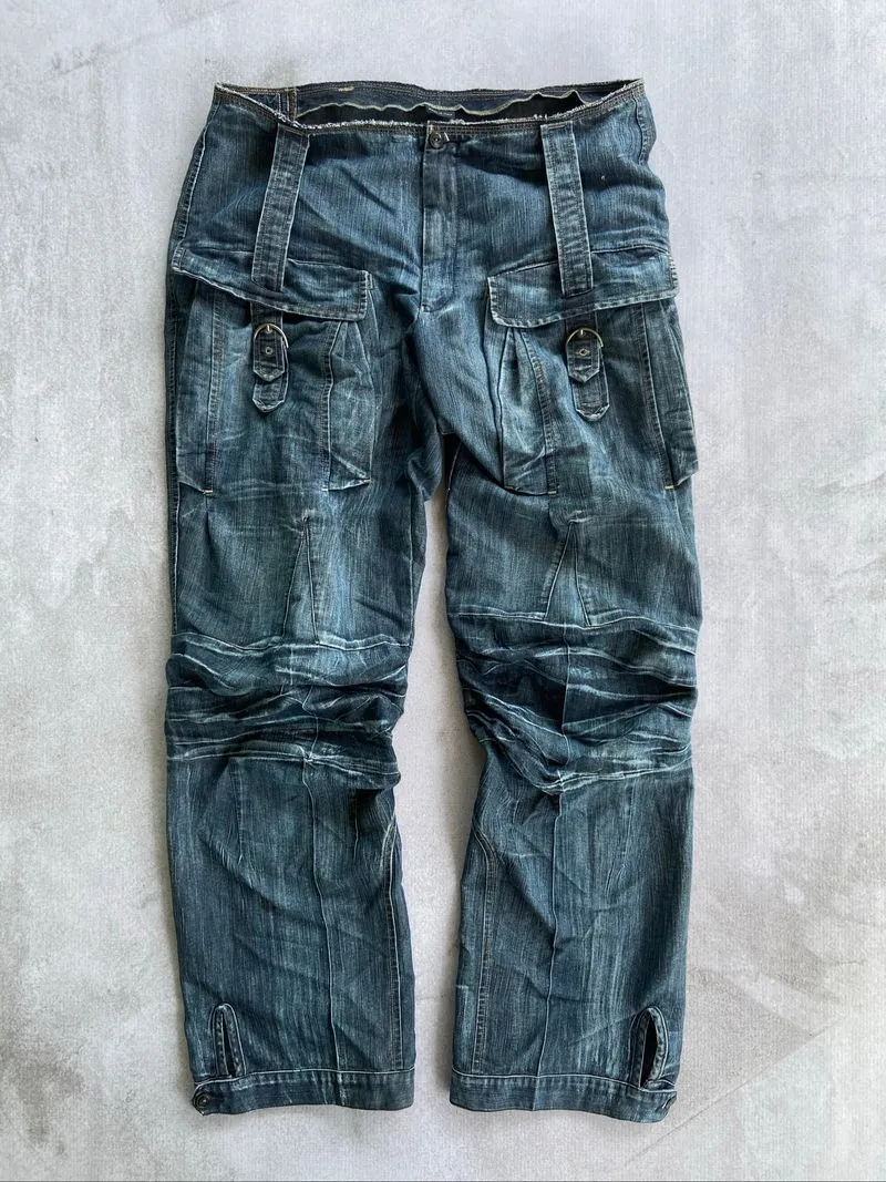 MARITHE FRANCOIS GIRBAUD Gimmick cargo pants y2k photo 1