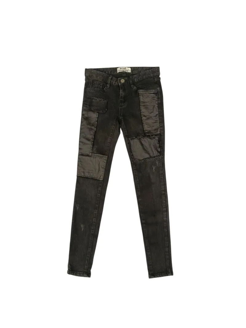 Acne Studios Patchwork Cotton Coated Pants photo 1