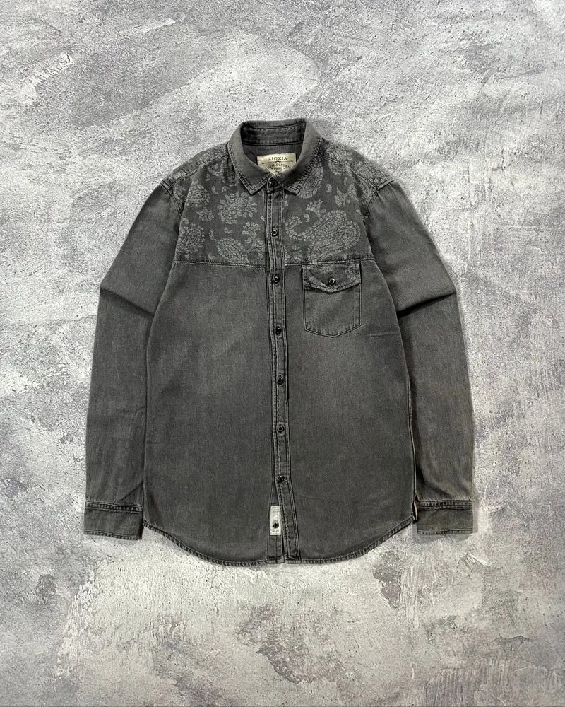 Denim Pattern Shirt Ziozia photo 1