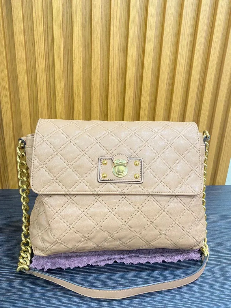 Marc Jacobs  Tan Leather Sling Bag photo 1