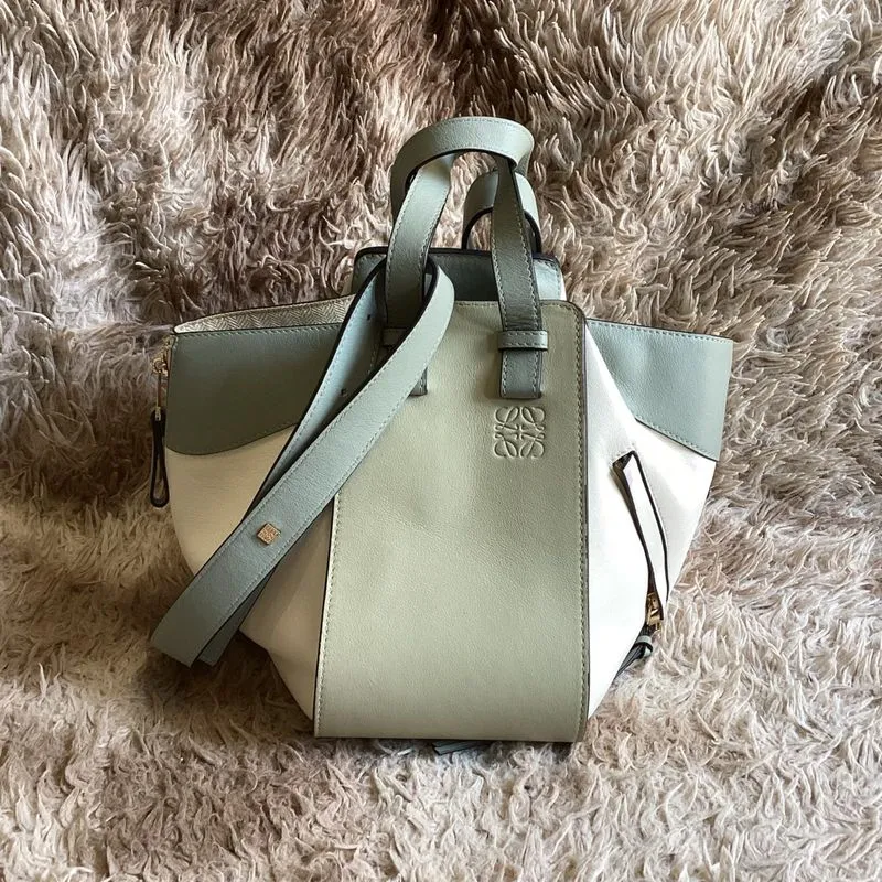 Loewe Calfskin Hammock Shoulder bag Ash Grey tricolor photo 1