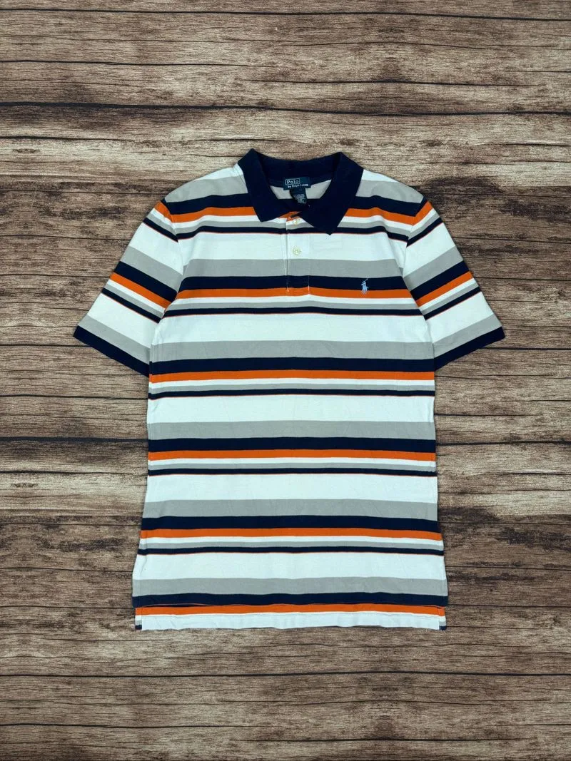 ralph lauren striped polo shirt #FBPS53 photo 1