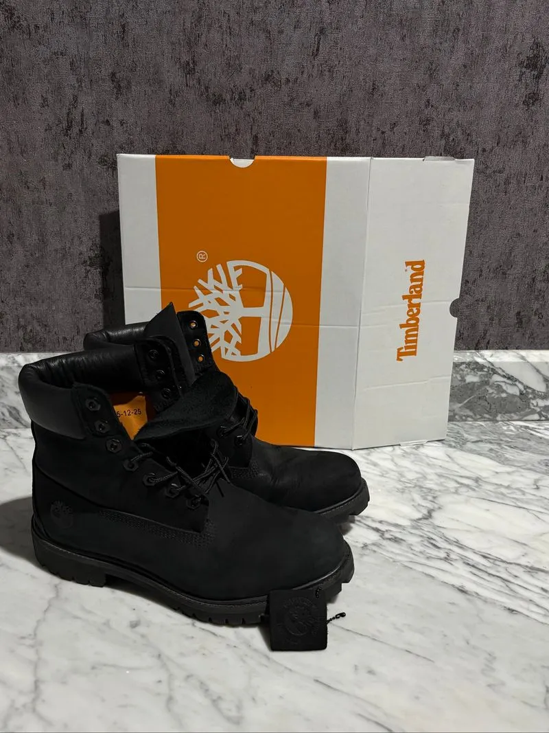 Timberland Premium 6 inch lace in black photo 1