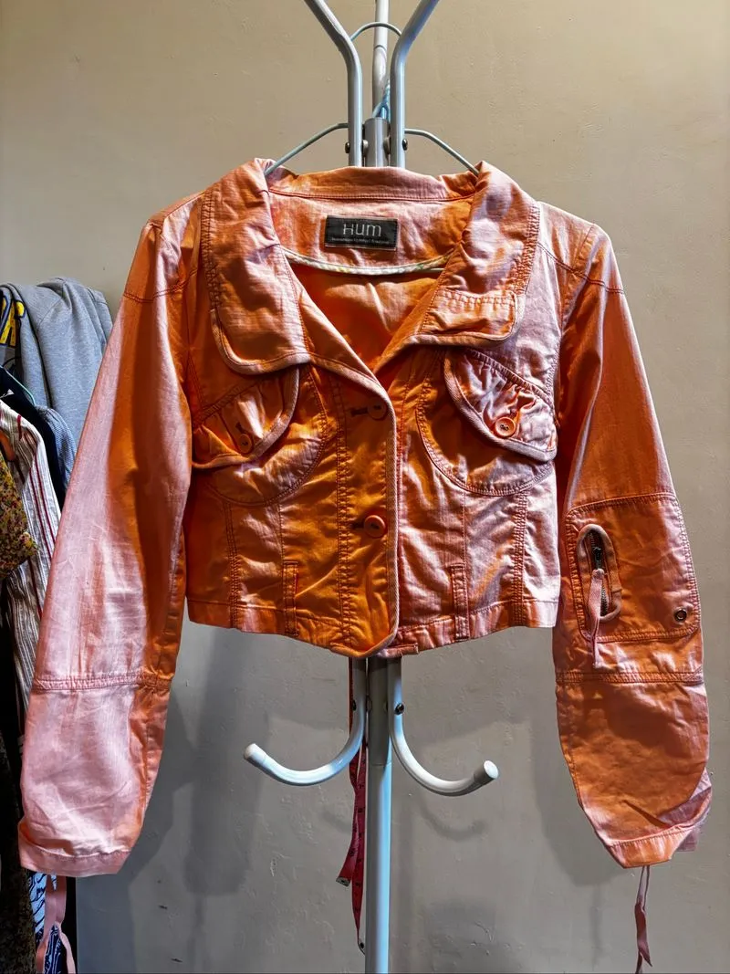 Cotton Cropped Bomber photo 1