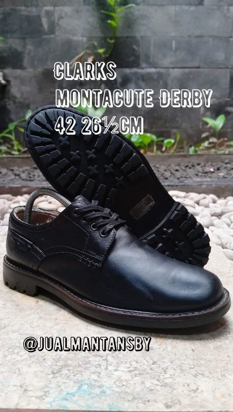 CLARKS Montacute Derby photo 1