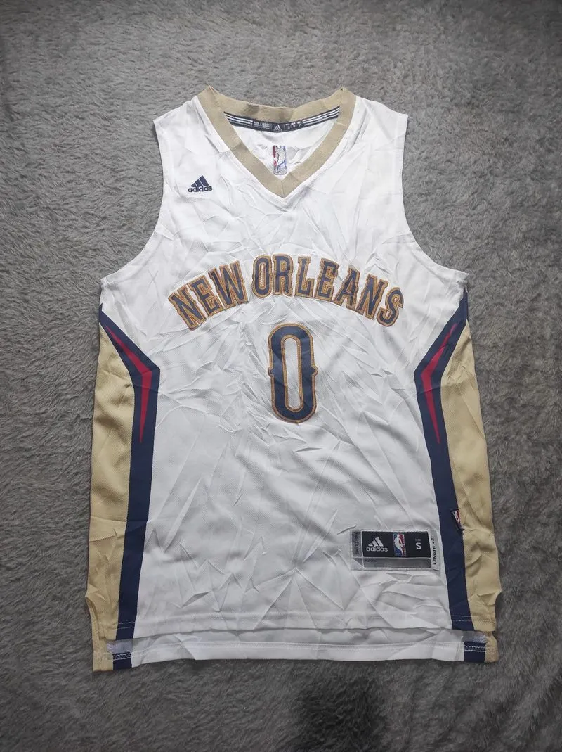 Mens Adidas Sz small DEMARCUS COUSINS Pelicans NBA Basketba photo 1