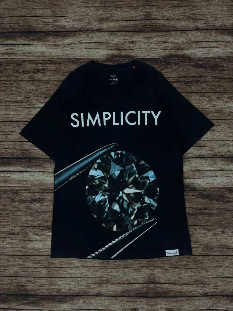 diamond supply “simplicity” tshirt #MRTS85 photo 1